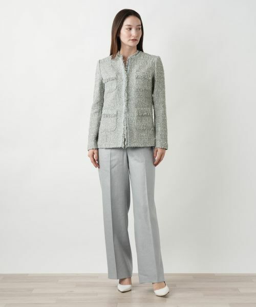 Leilian / レリアン テーラードジャケット | 【店舗人気】フリンジジャケット | 詳細1