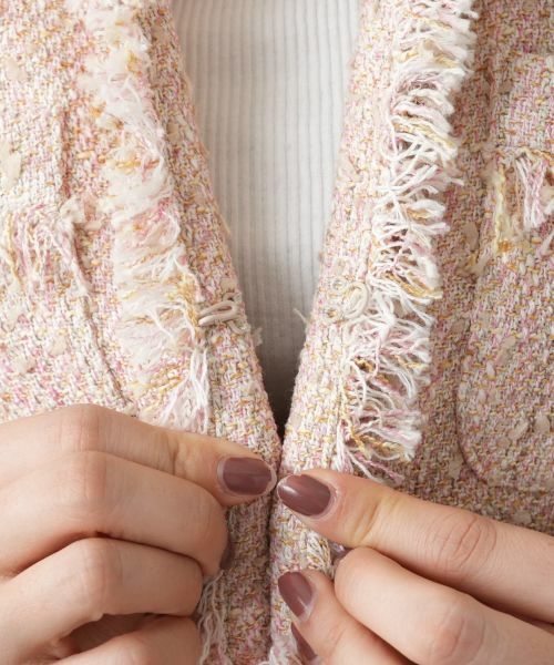 Leilian / レリアン テーラードジャケット | 【店舗人気】フリンジジャケット | 詳細15