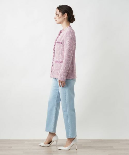 Leilian / レリアン テーラードジャケット | 【店舗人気】フリンジジャケット | 詳細5