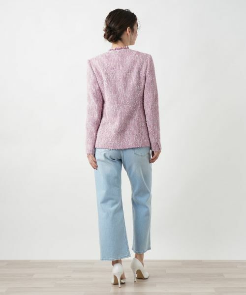 Leilian / レリアン テーラードジャケット | 【店舗人気】フリンジジャケット | 詳細6