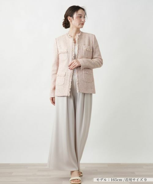 Leilian / レリアン テーラードジャケット | 【店舗人気】フリンジジャケット | 詳細7