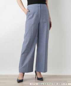 Leilian / レリアン その他パンツ | センタープレスワイドパンツ