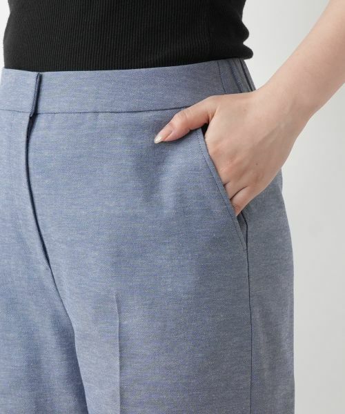 Leilian / レリアン その他パンツ | センタープレスワイドパンツ | 詳細11