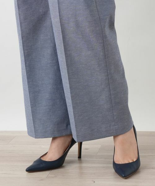 Leilian / レリアン その他パンツ | センタープレスワイドパンツ | 詳細12