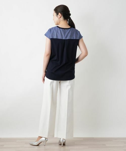 Leilian / レリアン その他パンツ | センタープレスワイドパンツ | 詳細3