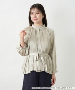 Leilian / レリアン シャツ・ブラウス | 【店舗人気】プリーツブラウス