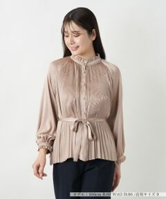 Leilian / レリアン シャツ・ブラウス | 【店舗人気】プリーツブラウス