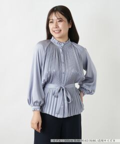 Leilian / レリアン シャツ・ブラウス | 【店舗人気】プリーツブラウス