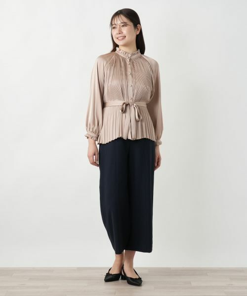 Leilian / レリアン シャツ・ブラウス | 【店舗人気】プリーツブラウス | 詳細1