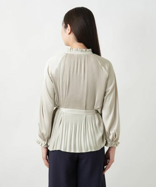 Leilian / レリアン シャツ・ブラウス | 【店舗人気】プリーツブラウス | 詳細13