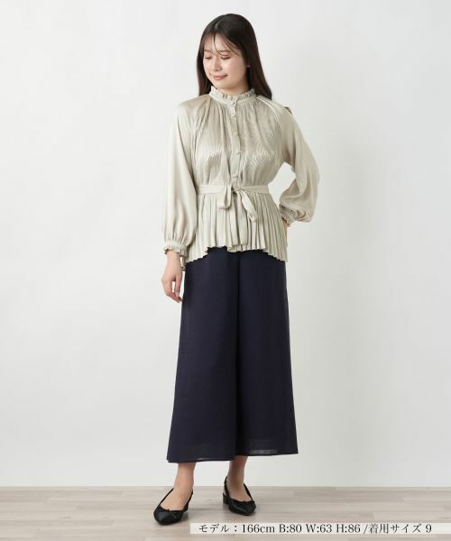 Leilian / レリアン シャツ・ブラウス | 【店舗人気】プリーツブラウス | 詳細7