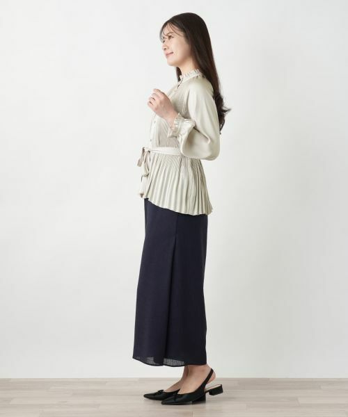 Leilian / レリアン シャツ・ブラウス | 【店舗人気】プリーツブラウス | 詳細8