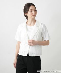 Leilian / レリアン テーラードジャケット | ベスト-FRANCO FERRARO for Leilian