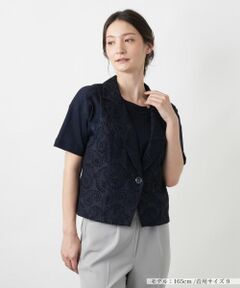 Leilian / レリアン テーラードジャケット | ベスト-FRANCO FERRARO for Leilian