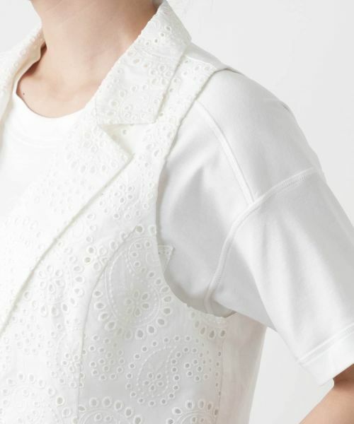 Leilian / レリアン テーラードジャケット | ベスト-FRANCO FERRARO for Leilian | 詳細12