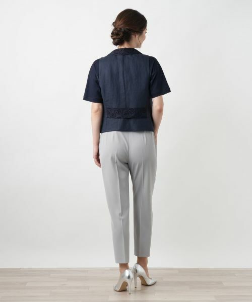 Leilian / レリアン テーラードジャケット | ベスト-FRANCO FERRARO for Leilian | 詳細3