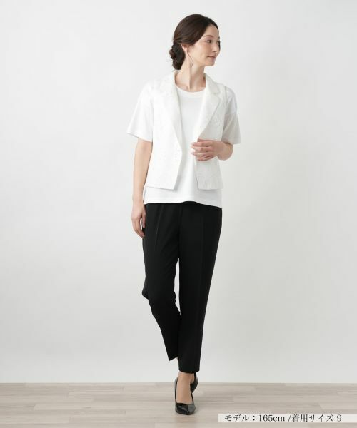 Leilian / レリアン テーラードジャケット | ベスト-FRANCO FERRARO for Leilian | 詳細4