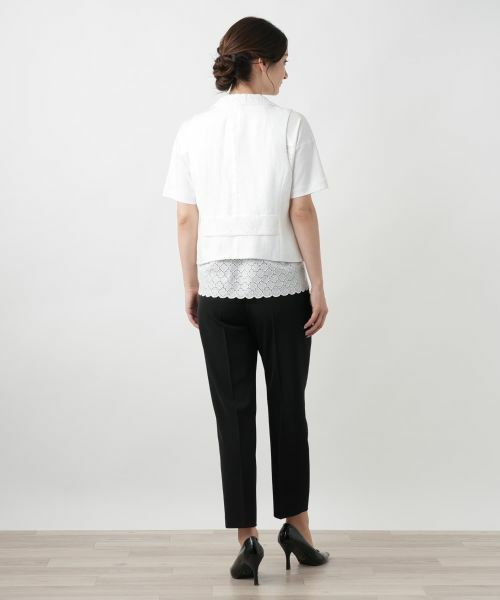 Leilian / レリアン テーラードジャケット | ベスト-FRANCO FERRARO for Leilian | 詳細6