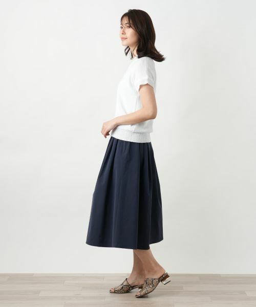 Leilian / レリアン ニット・セーター | フラワーモチーフニット【CORSINI & PROTI】 | 詳細2