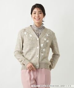 Leilian / レリアン カーディガン・ボレロ | Vネックカーディガン【CORSINI & PROTI】