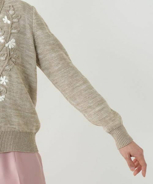 Leilian / レリアン カーディガン・ボレロ | Vネックカーディガン【CORSINI & PROTI】 | 詳細12