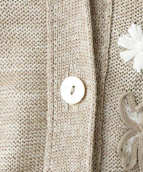 Leilian / レリアン カーディガン・ボレロ | Vネックカーディガン【CORSINI & PROTI】 | 詳細14