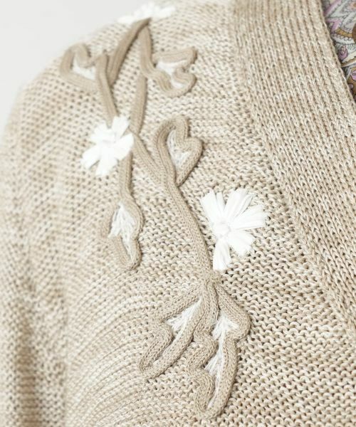 Leilian / レリアン カーディガン・ボレロ | Vネックカーディガン【CORSINI & PROTI】 | 詳細15