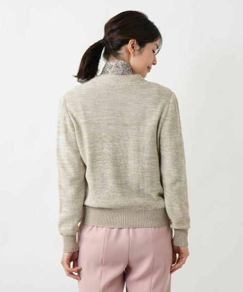 Leilian / レリアン カーディガン・ボレロ | Vネックカーディガン【CORSINI & PROTI】 | 詳細9