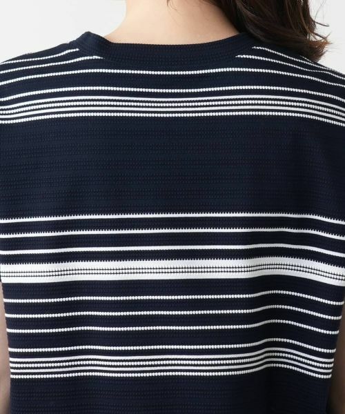 Leilian / レリアン テーラードジャケット | マルチボーダーベスト【Leilian WHITE LABEL】 | 詳細11