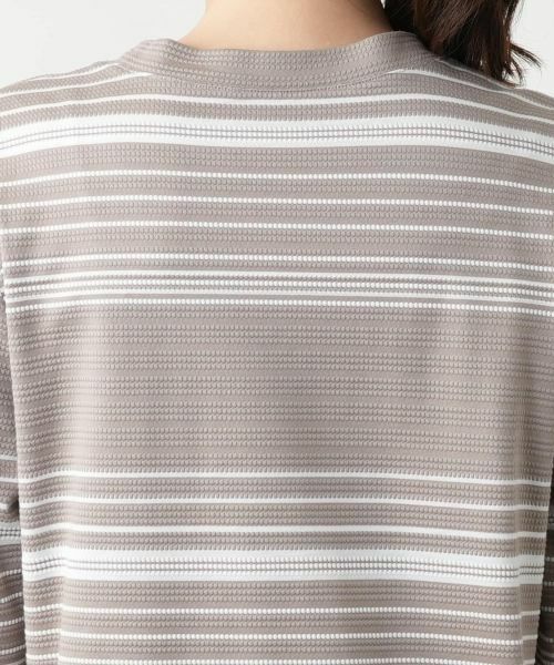 Leilian / レリアン カットソー | マルチボーダーカットソー【Leilian WHITE LABEL】 | 詳細11