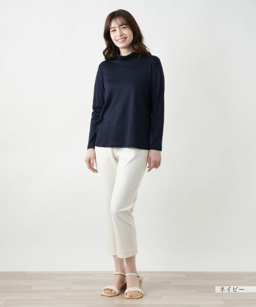 Leilian / レリアン カットソー | ハイネックカットソー【Leilian WHITE LABEL】 | 詳細1