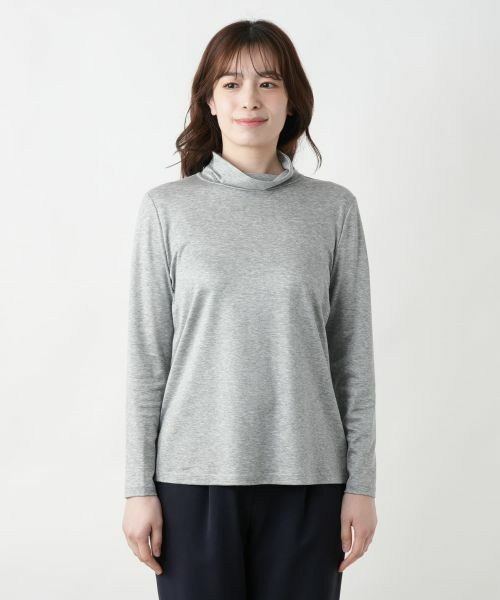 Leilian / レリアン カットソー | ハイネックカットソー【Leilian WHITE LABEL】 | 詳細13