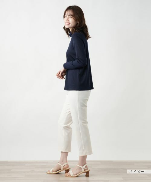 Leilian / レリアン カットソー | ハイネックカットソー【Leilian WHITE LABEL】 | 詳細2