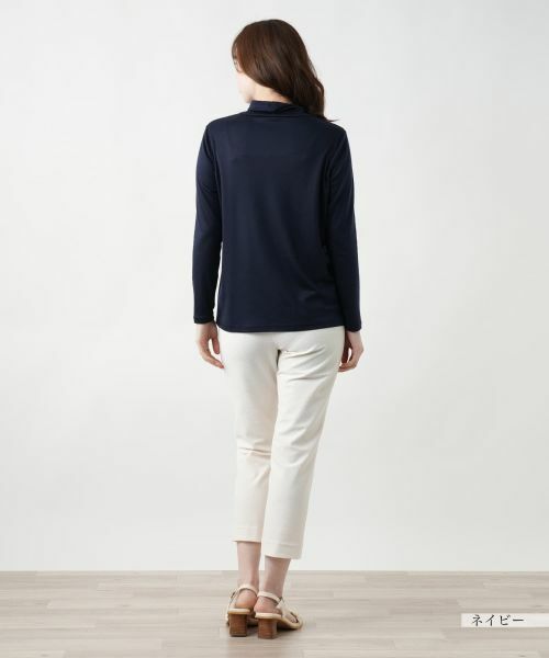 Leilian / レリアン カットソー | ハイネックカットソー【Leilian WHITE LABEL】 | 詳細3
