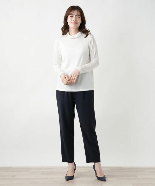 Leilian / レリアン カットソー | ハイネックカットソー【Leilian WHITE LABEL】 | 詳細4