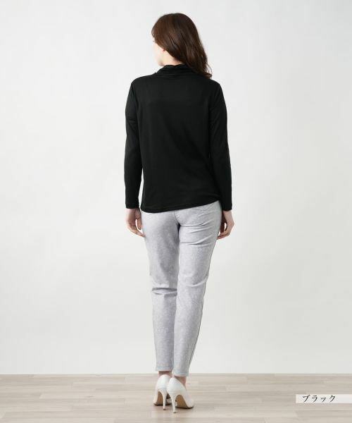 Leilian / レリアン カットソー | ハイネックカットソー【Leilian WHITE LABEL】 | 詳細9