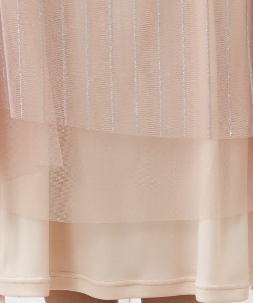 Leilian / レリアン ミニ・ひざ丈スカート | 【店舗人気】メッシュフレアスカート | 詳細12