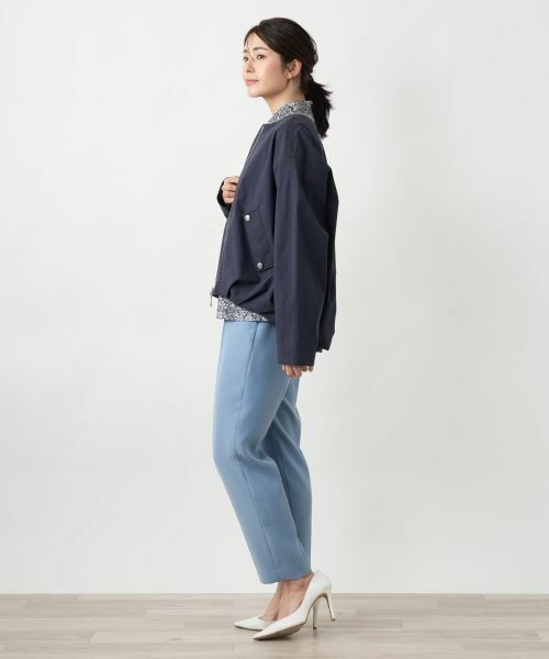 Leilian / レリアン テーラードジャケット | ノーカラージャケット | 詳細2