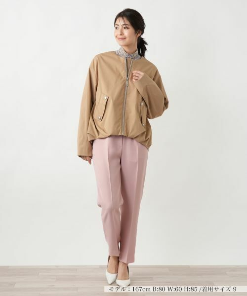 Leilian / レリアン テーラードジャケット | ノーカラージャケット | 詳細4