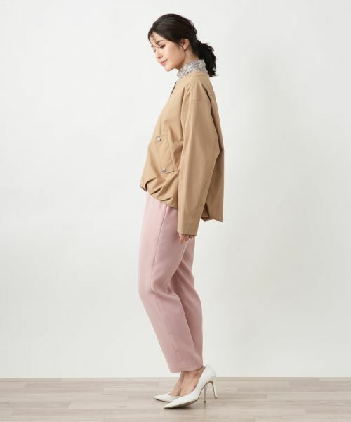 Leilian / レリアン テーラードジャケット | ノーカラージャケット | 詳細5