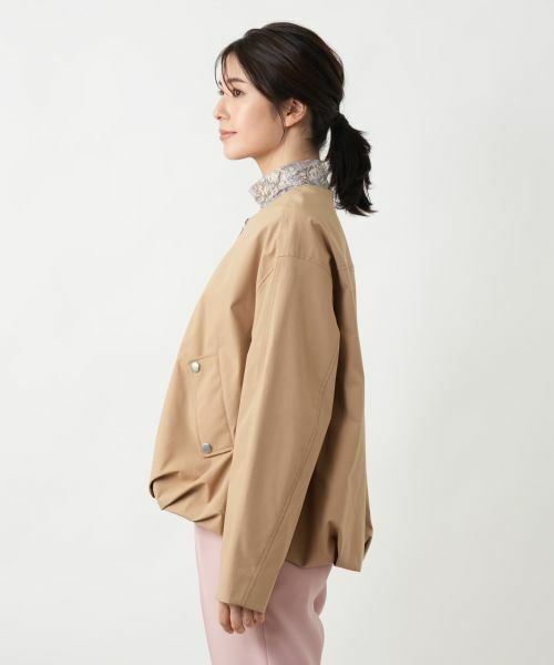 Leilian / レリアン テーラードジャケット | ノーカラージャケット | 詳細8