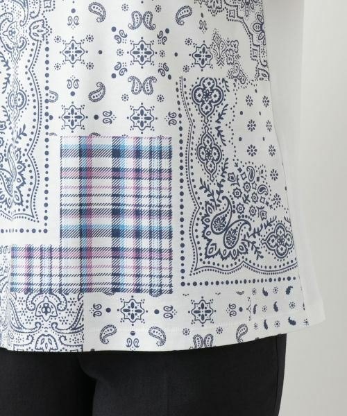 Leilian / レリアン カットソー | ペイズリープリントカットソー【MUSE BY ROCHAS Premiere】 | 詳細14