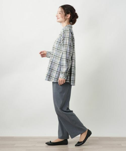 Leilian / レリアン シャツ・ブラウス | チェックブラウス【MUSE BY ROCHAS Premiere】 | 詳細2