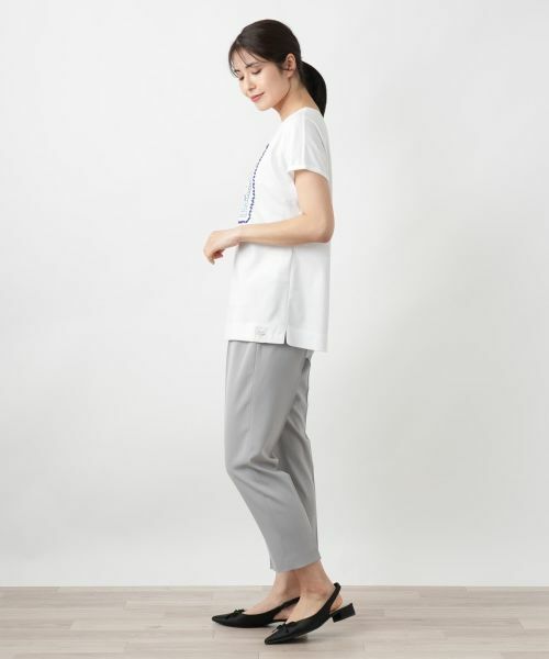 Leilian / レリアン カットソー | ビーズ刺繍Tシャツ【MUSE BY ROCHAS Premiere】 | 詳細2