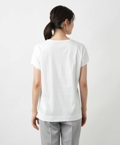 Leilian / レリアン カットソー | ビーズ刺繍Tシャツ【MUSE BY ROCHAS Premiere】 | 詳細6