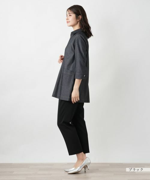 Leilian / レリアン シャツ・ブラウス | ジップアップシャツ【Leilian WHITE LABEL】 | 詳細2