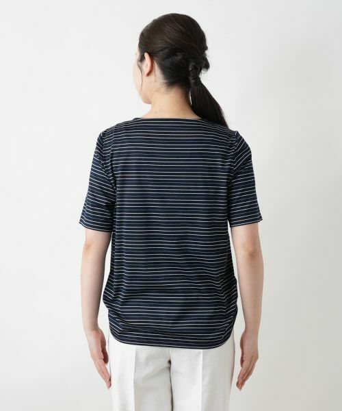 Leilian / レリアン Tシャツ | ボーダーTシャツ【Leilian WHITE LABEL】 | 詳細6