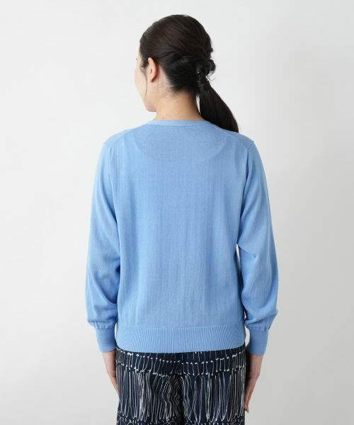 Leilian / レリアン カーディガン・ボレロ | Vネックカーディガン【Leilian WHITE LABEL】 | 詳細12