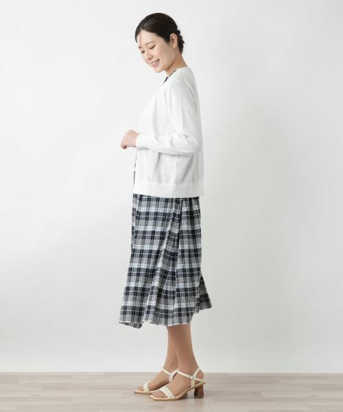 Leilian / レリアン カーディガン・ボレロ | Vネックカーディガン【Leilian WHITE LABEL】 | 詳細5