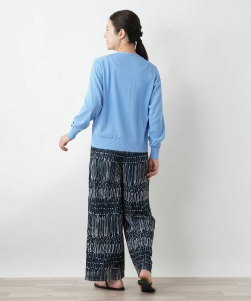 Leilian / レリアン カーディガン・ボレロ | Vネックカーディガン【Leilian WHITE LABEL】 | 詳細9